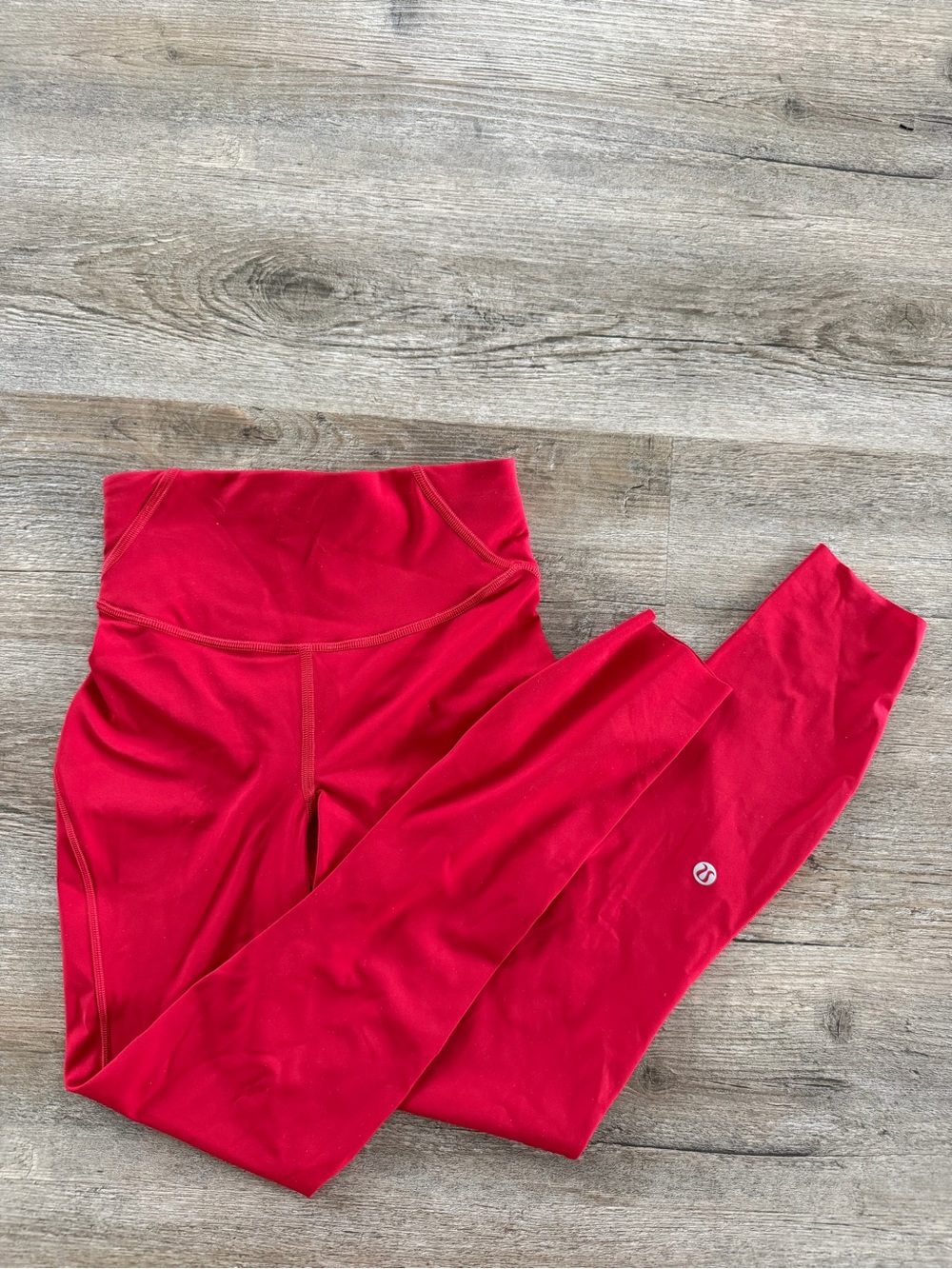 lululemon Red High-Rise Leggings